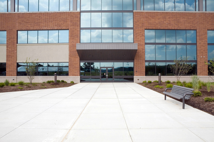 Front of the Cornell University East Hill Office Building