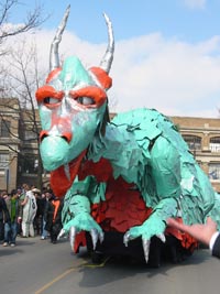 Dragon float