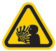 Due to large volumes of C02 gas, dry ice will pressurize and can rupture.